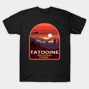 Visit Tatooine - National Park Retro T-Shirt